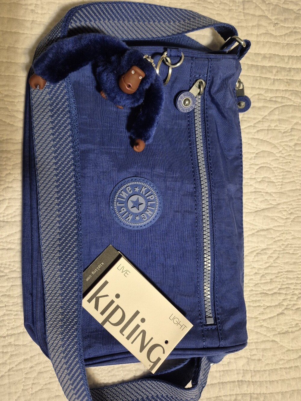 Kipling Callie Navy Mist Crossbody